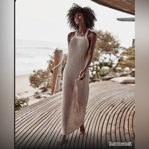 Summersault Halter Crochet Cover-Up